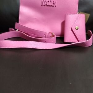 Steve Madden Pink Crossbody Bag and Wallet